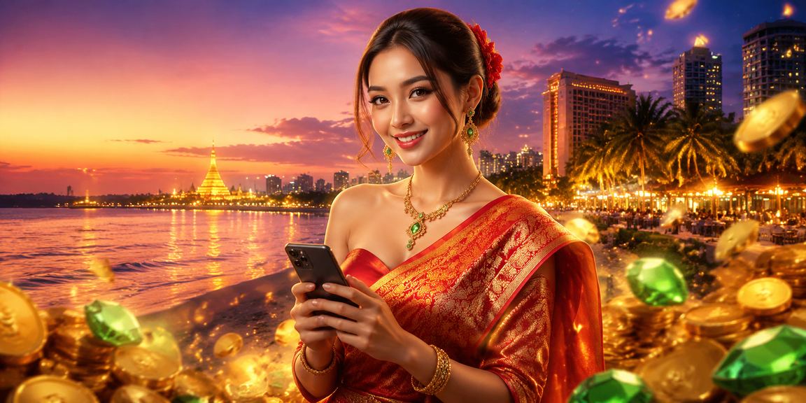 ငပလီကမ်းခြေ တည်နေရာမှ မိုဘိုင်းကာစီနို အသုံးပြုသူများ