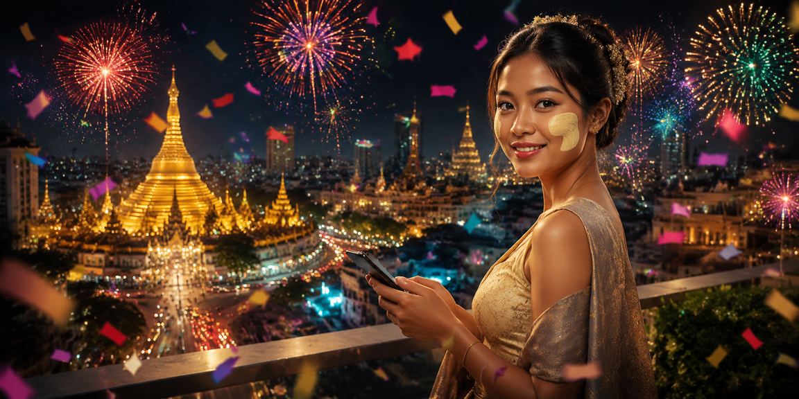 ရန်ကုန်မြို့ ဆူလ်ပုရား အနီး ဖုန်းမှ ဖဲကစားခြင်း